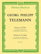Sonate en fa majeur TWV 41:F2 Standard
