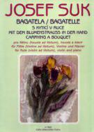 Bagatelle mit dem Blumenstrauss in der Hand 