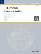Concerto a quattro TWV 43: d 6 Standard