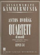 Quatuor pour cordes en ré mineur op. 34 