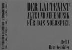 Extrait d'un livre pour luth 