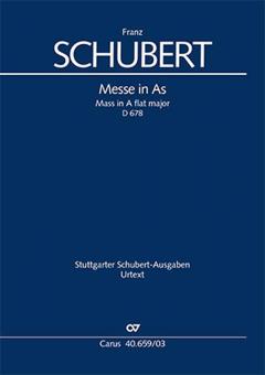 Messe in As-Dur D678 von Franz Schubert 