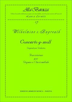 Concerto G-moll von Wilhelmine von Bayreuth 