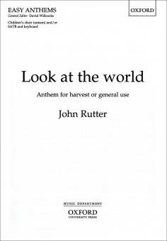 Look At The World von John Rutter (Download) 