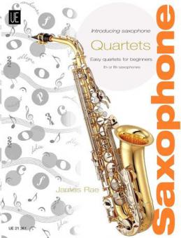 Introducing Saxophone - Quartets von James Rae 