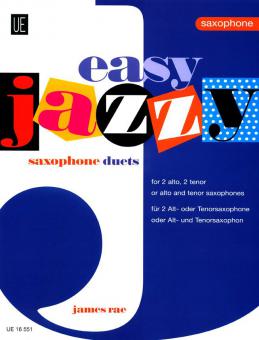Easy Jazzy Duets für 2 Saxophone von James Rae 