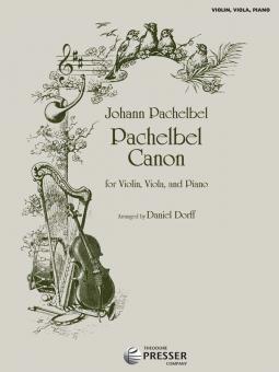 Kanon von Johann Pachelbel für Violine, Viola und Klavier im Alle Noten Shop kaufen