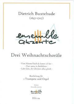 3 Weihnachtschoräle von Dietrich Buxtehude für Trompete und Orgel im Alle Noten Shop kaufen