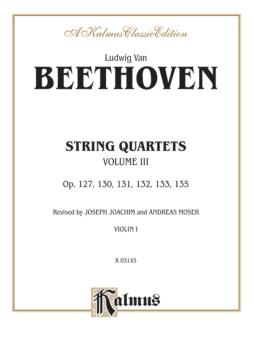 String Quartet, Op. 127 (Cello) 
