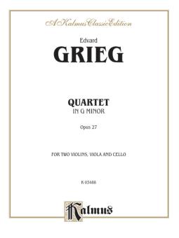 String Quartet, Op. 27 (Viola) 