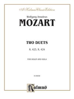 Duet No. 1, K. 423 (Violin) 