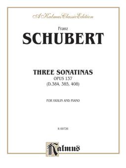 Sonata III, Op. 137, No. 3 (Violin) 