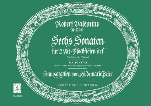 Six sonates 