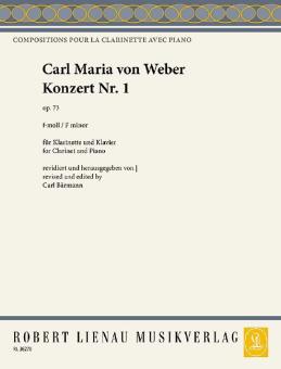 Concerto no. 1 en fa mineur op. 73 Standard