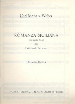 Romanza Siciliana op. posth. 
