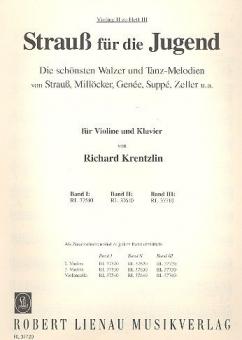 Strauss pour la jeunesse Vol. 3 