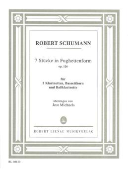 Sept fughettes op. 126 
