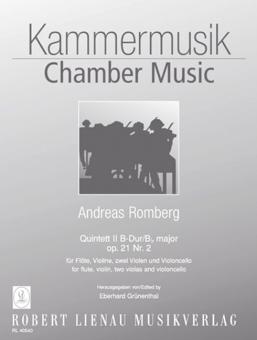 Quintette II en bémol majeur op. 21/2 