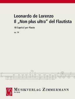 Le 'Non plus ultra' du flûtiste op. 34 Standard