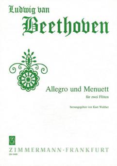 Allegro et menuet Standard