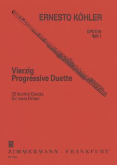 40 duos progressifs op. 55 Vol. 1 Standard