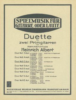 Duo No. 3 C major 
