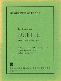 Trois duos faciles op. 55 