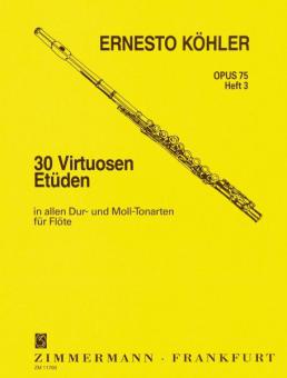 30 études de virtuosité op. 75 Vol. 3 Standard
