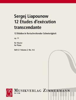 Douze études progressives op. 11 Standard
