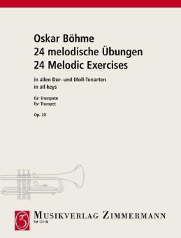 24 exercices mélodiques dans tous les tons op. 20 Standard