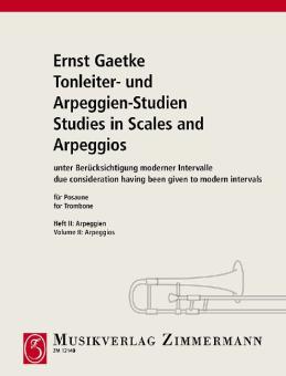 Études de gammes et arpèges Vol. 2 Standard