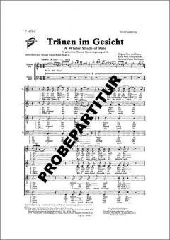 Tränen im Gesicht 
