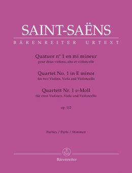 Quatuor no. 1 en mi mineur Standard