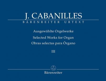 Œuvres choisies pour orgue, vol. III Standard