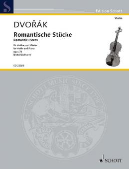 Musique romantique pour violon op. 75 Standard