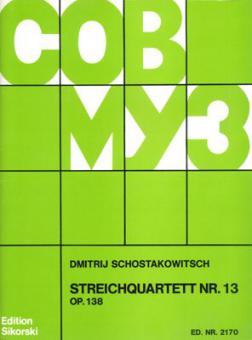 String Quartet No. 13 Op. 138 