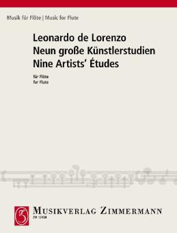 Neuf Grandes Études d'Artistes Standard