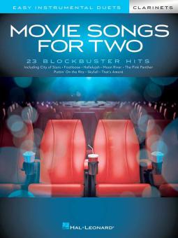 Movie Songs for 2 Clarinets 