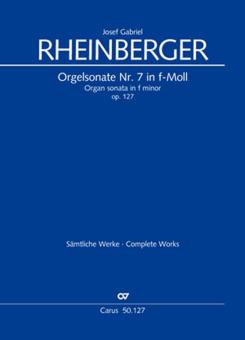 Sonate pour orgue No.7 en fa mineur 