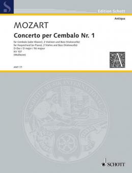 Concerto I D Major K.107 Download