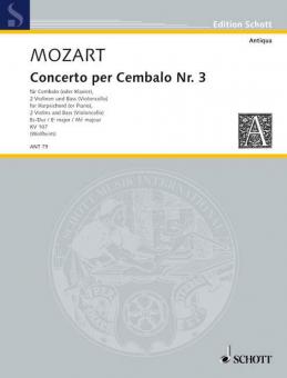 Concerto III E Flat Major K.107 Download