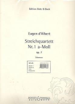 Streichquartett Nr. 1 a-Moll op. 7 Download