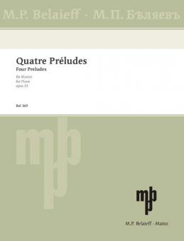 4 Préludes op. 33 Download