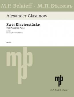 Zwei Klavierstücke o. op. Download