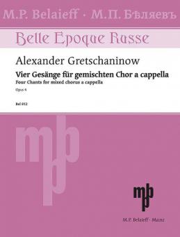 Vier Gesänge op. 4, 1-4 Download