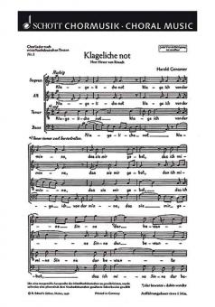 5 Chorlieder GeWV 17 Nr. 3 und 4 Download