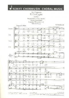 Six Chansons Nr. 2: Un Cygne Download