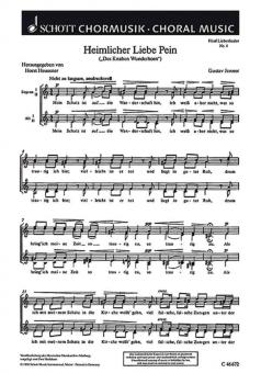 Fünf Liebeslieder Nr. 4 Download