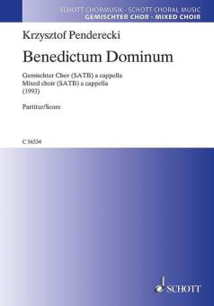 Benedictum Dominum Download