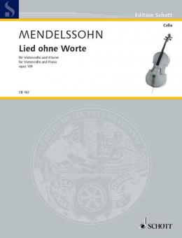 Chanson sans paroles Ré majeur op. 109 Download